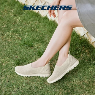 Skechers สเก็ตเชอร์ส รองเท้าผู้หญิง Women Modern Comfort Graceful Silent Charm Shoes - 100964-NAT (latest)