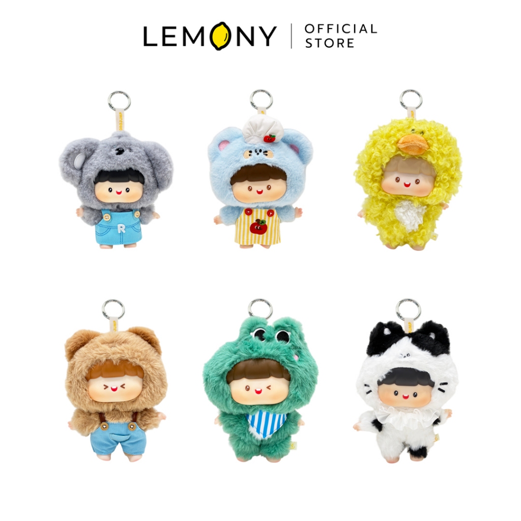 LEMONY กล่องจุ่มพวงกุญแจตุ๊กตา ROROJUMP City Adventure