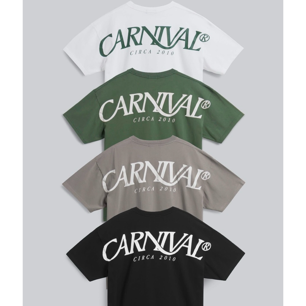 [ พร้อมส่ง ของแท้💯%] เสื้อยืด CARNIVAL AUTOGRAPH OVS T-SHIRT