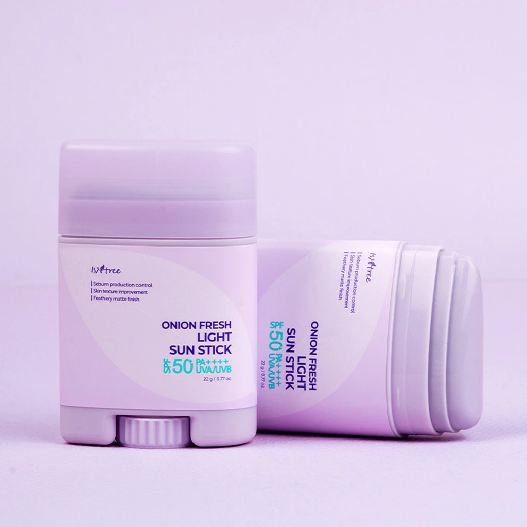 Isntree Purple Onion Sunscreen Stick Oil Control Refreshing Moisturizing Soft Velvet SPF50+PA++++ น้