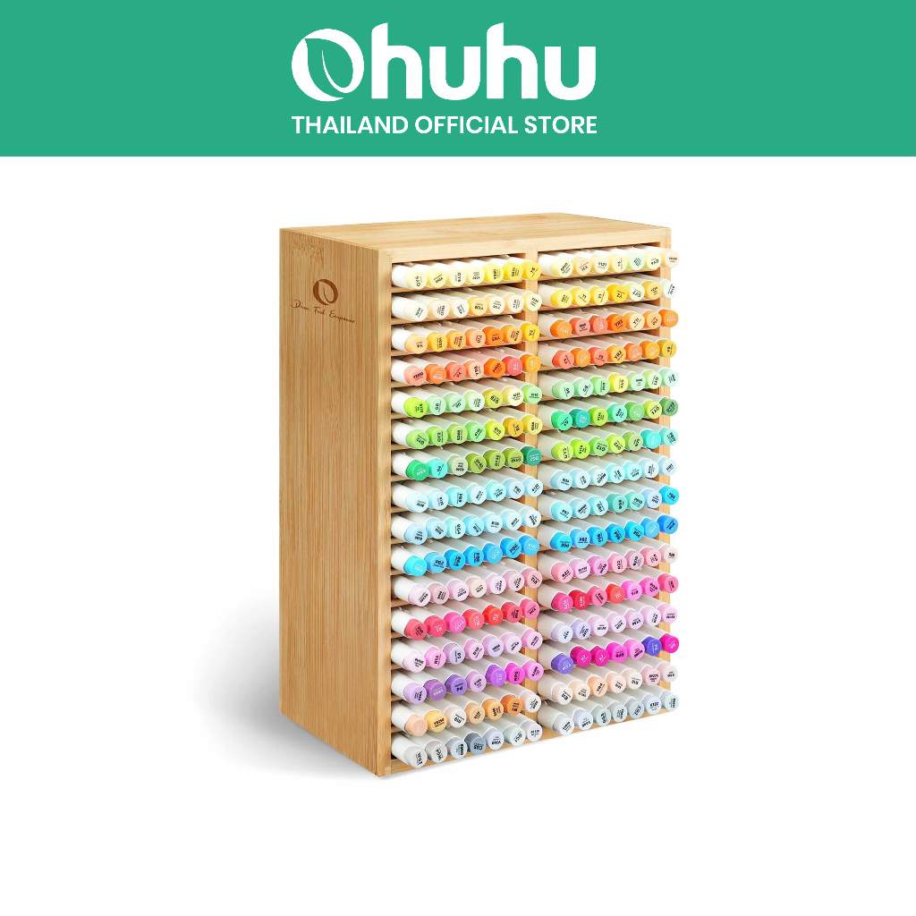 FOLIO ART : Ohuhu Bamboo Marker Organizer (hold 224 marker) 90666