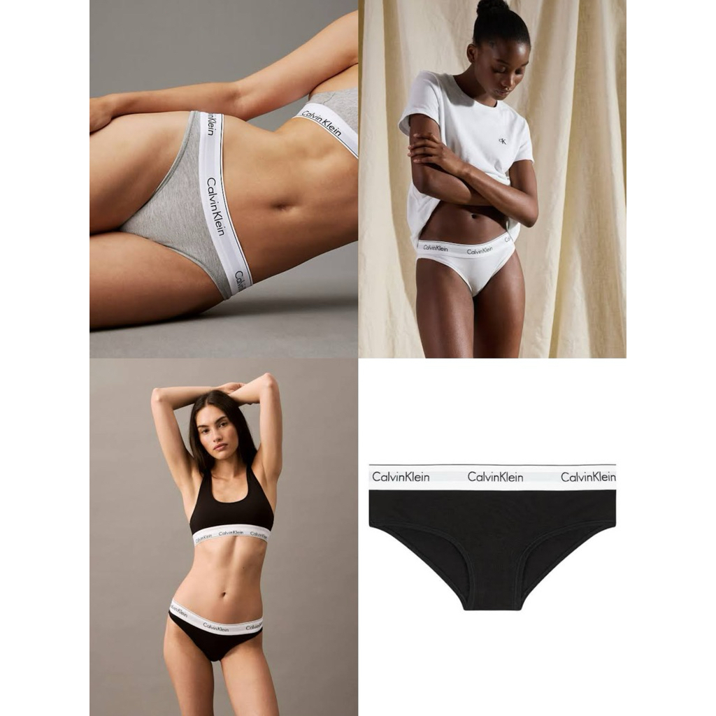 Calvin Klein การเกงชั้นในผู้หญิง modern cotton Bikini แท้💯 พร้อมส่ง