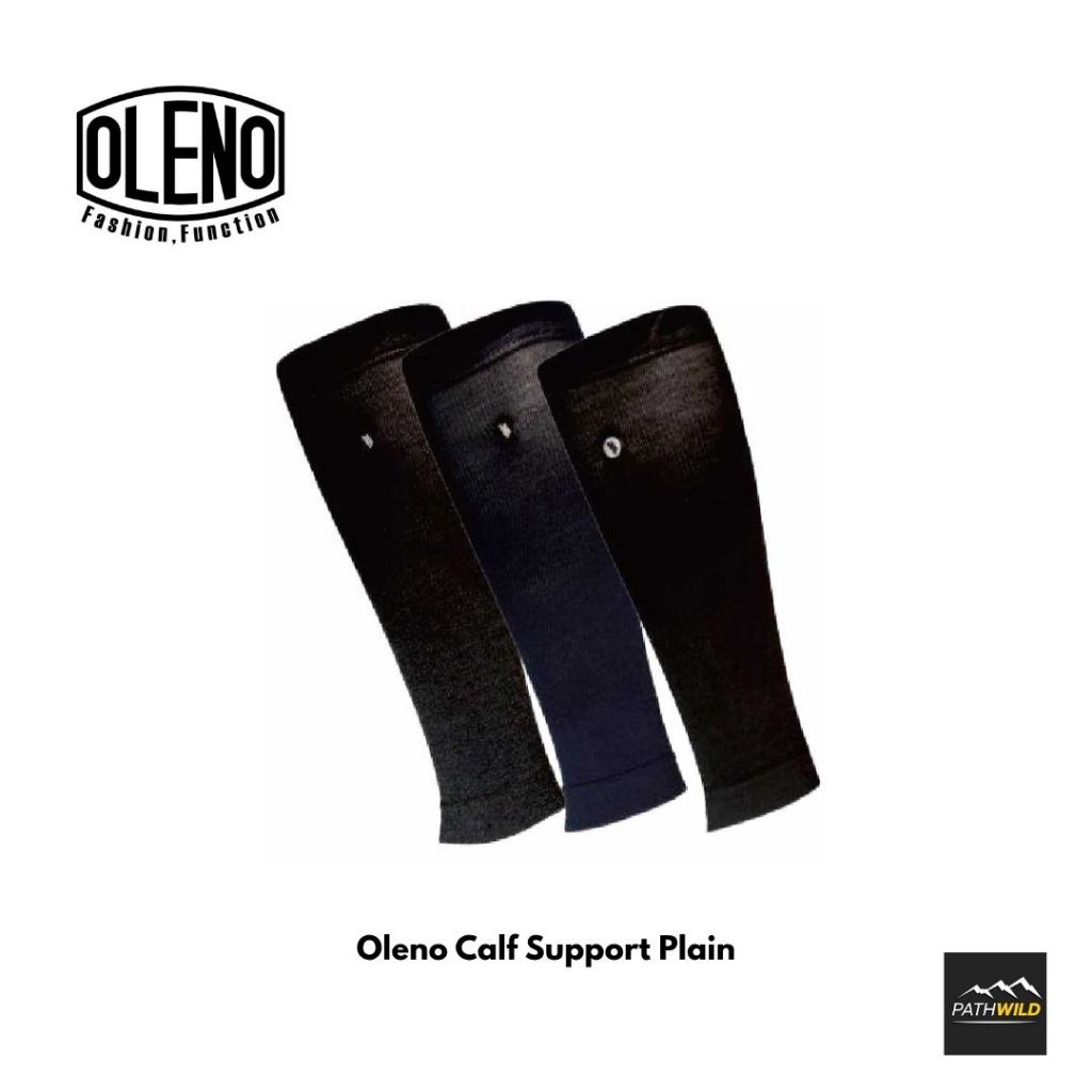 Oleno Calf Support Plain ปลอกขารัดน่อง ช่วยพยุงน่อง ลดอาการสั่นของกล้ามเนื้อ ระบายอากาศได้ดีเยี่ยม ราคา ถูกที่สุด ดีลบีเคเค แกลเลอรีภาพที่ 2