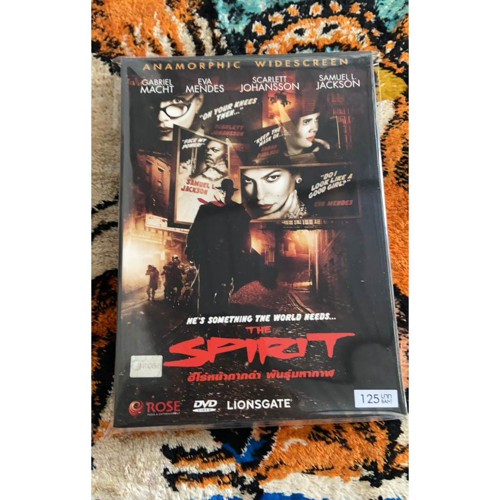 DVD หนัง THE SPIRIT ปกสวมมือ2แผ่นแท้มีเสียงไทย 1166
