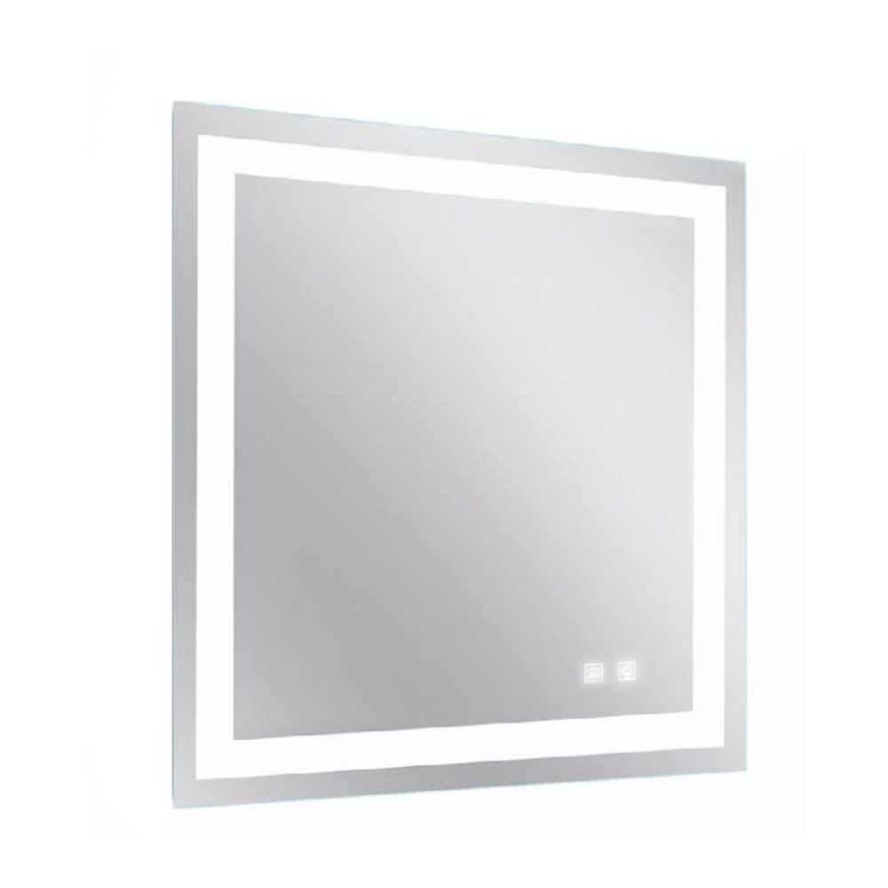 FOCCO ADA กระจกไฟ LED 2.5 x80 x 80 ซม. M0003 กระจกไฟแต่งหน้า