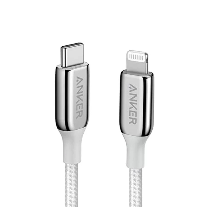 สาย Anker 762 USB-C to L 1.8m MFi ด้ายถักไนลอน ชาร์จเร็ว สำหรับอุปกรณ์พกพา – โปรปัง
