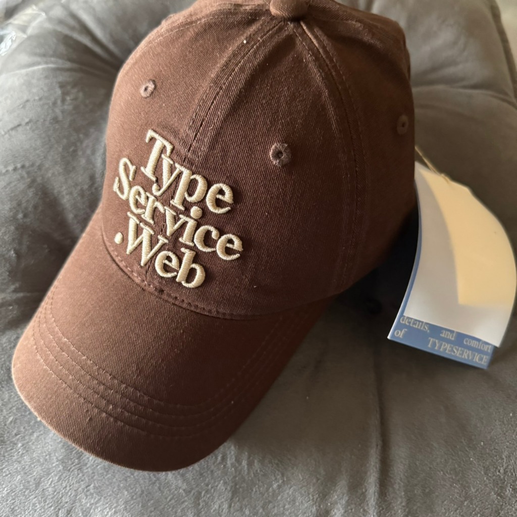 [ Typeservice ] UNISEX Typeservice Web Cap korea แท้ 100%
