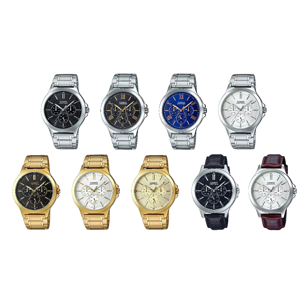 CASIO แท้ ส่งฟรี ของผู้ชาย รุ่น MTP-V300D