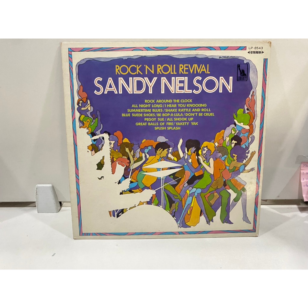 1LPVinyl Records แผ่นเสียงไวนิล  ROCK 'N ROLL REVIVAL SANDY NELSON (J14C218)