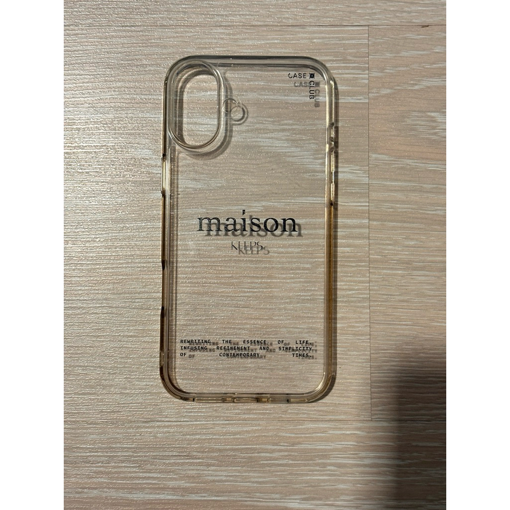 เคส iPhone 16 Plus มือสอง แบรนด์ Case Club ลาย Maison Keeps