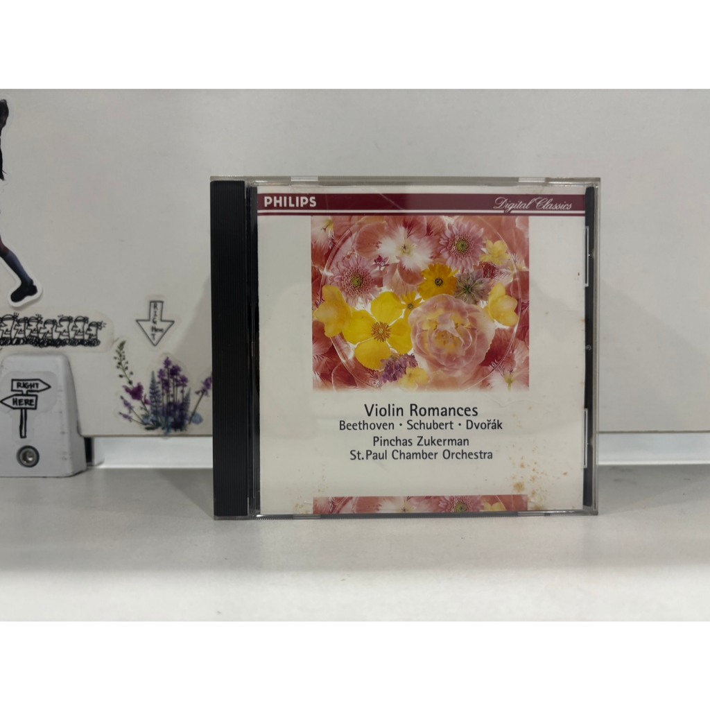 1 CD  MUSIC  ซีดีเพลงสากล     BEETHOVEN SCHUBERT DVORAK VIOLIN ROMANCES   (B16D165)