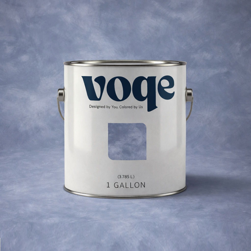 Voqe Mineral Finish เฉดสี ฟ้าดอยหลวง สีตกแต่งธรรมชาติ สร้างมิติ ผิวสัมผัสแบบด้าน (Matte Finish)