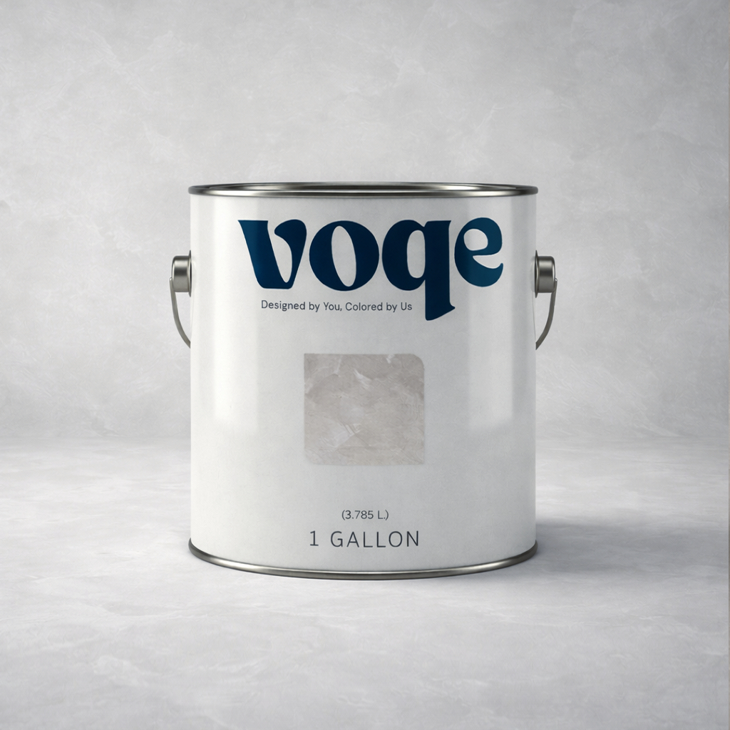 Voqe Mineral Finish เฉดสี กระจกเจียรไน สีตกแต่งธรรมชาติ สร้างมิติ ผิวสัมผัสแบบด้าน (Matte Finish)