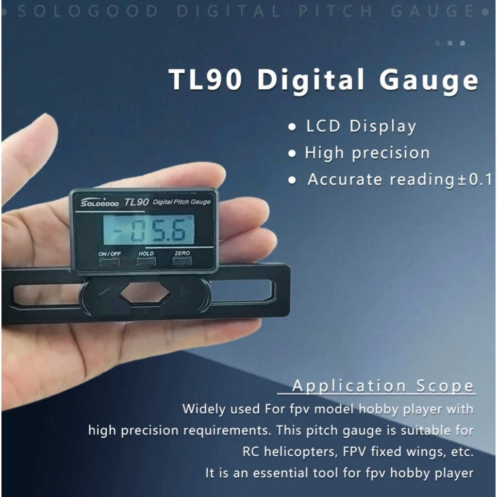 🇹🇭TL90 Pitch Gauge LCD Digital