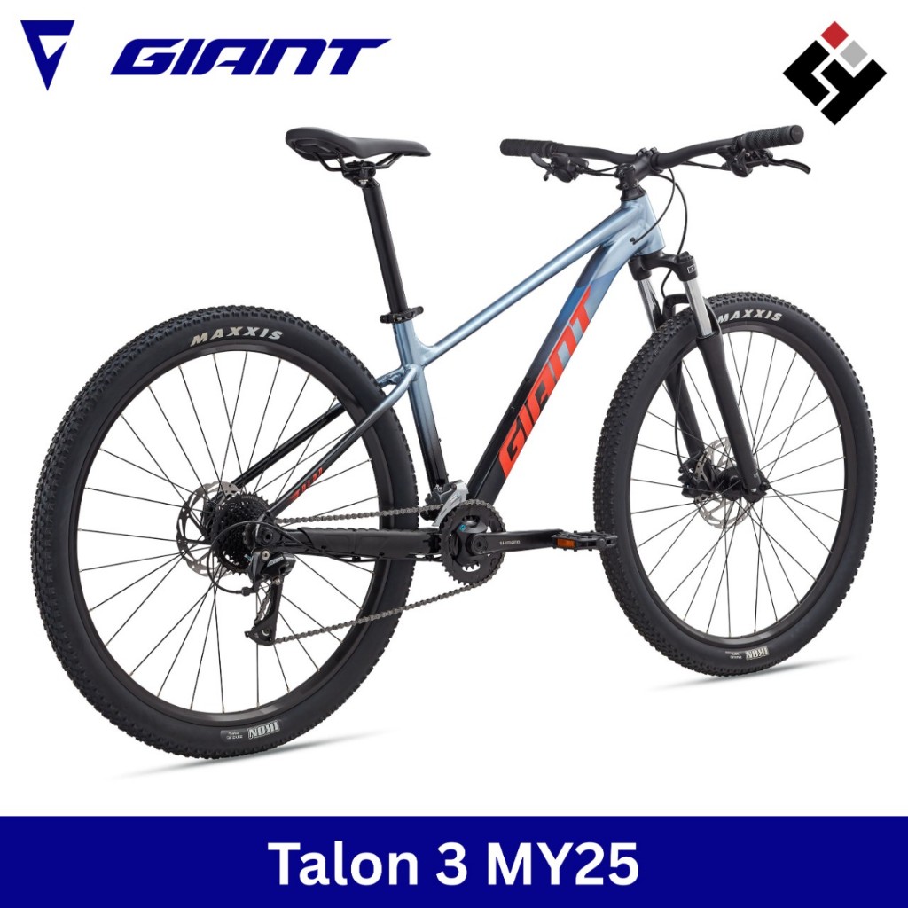 Giant Talon 3 ปี 2025 จักรยานเสือภูเขา ล้อ 29" เฟรมอลูมิเนียม ชุดขับ Shimano Altus 2x8 สปีด