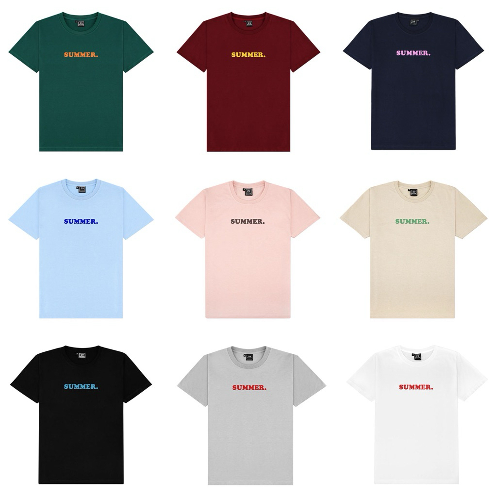 29decem - เสื้อยืดลาย summer