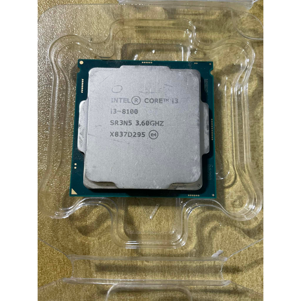 💻 ขาย CPU Intel Core i3-8100  🔹 4 คอร์ 4 เธรด ความเร็ว 3.6 GHz 🔹 ใช้งานปกติ 100% 🔹 มีการ์ดจอในตัว UH