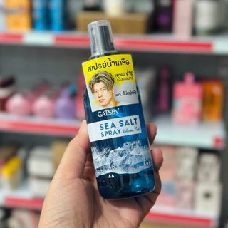 สเปรย์น้ำเกลือ แกสบี้ ซี ซอลท์ สเปรย์ วอลลุ่ม แมทท์ Gatsby Sea Salt Spray Volume Mat