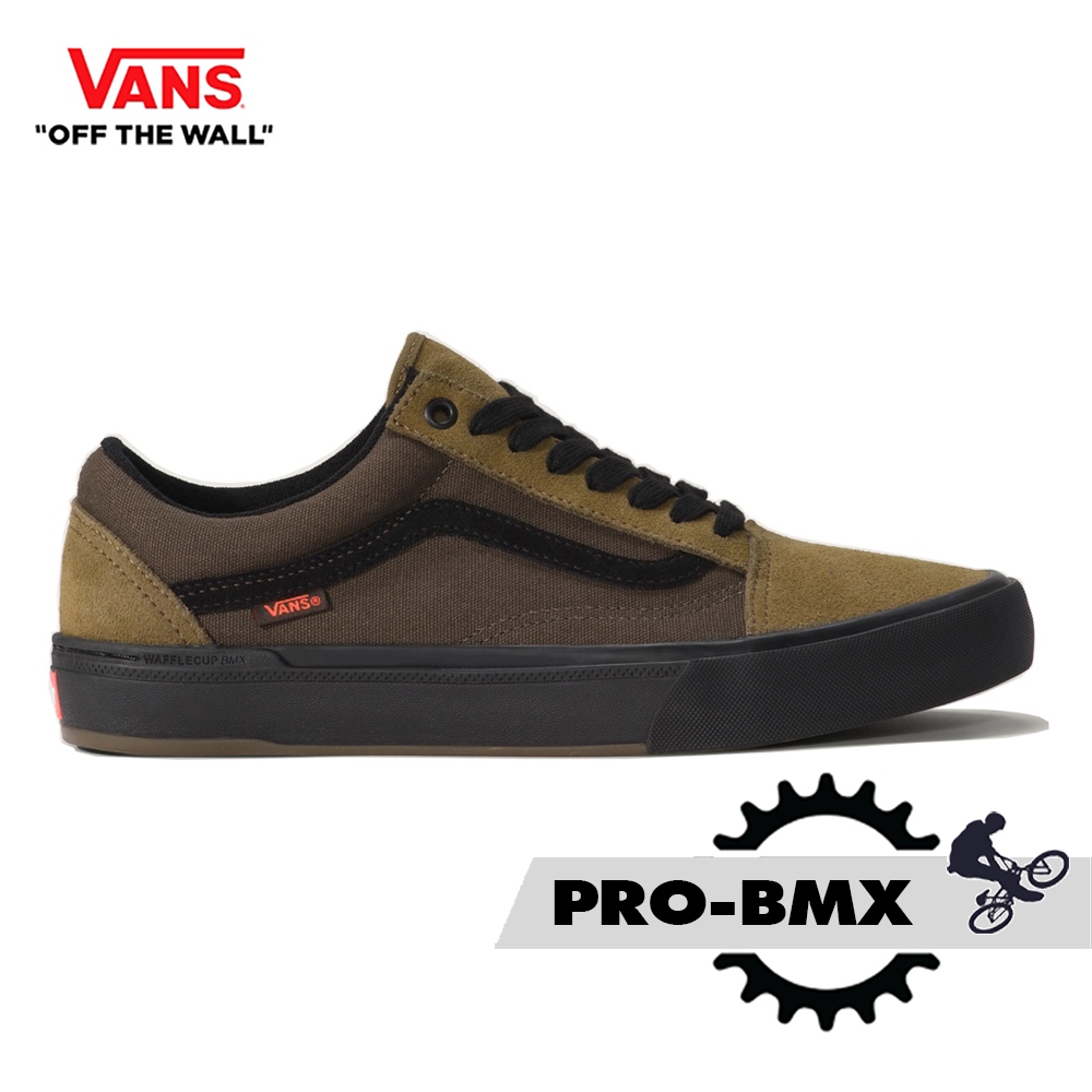 VANS BMX รองเท้า Old Skool - Coal Brown [VN000D3MEMP] (Pro BMX)