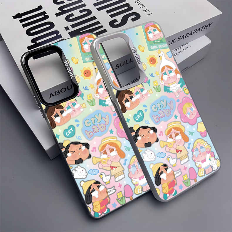 Cry Baby คสโทรศัพท์ทนทานสำหรับ Samsung A05 A05S A06 A16 A13 A14 A15 A25 A26 A35 A53 A54 A55 A56 5G S22ULTRAและ ป้องกัน