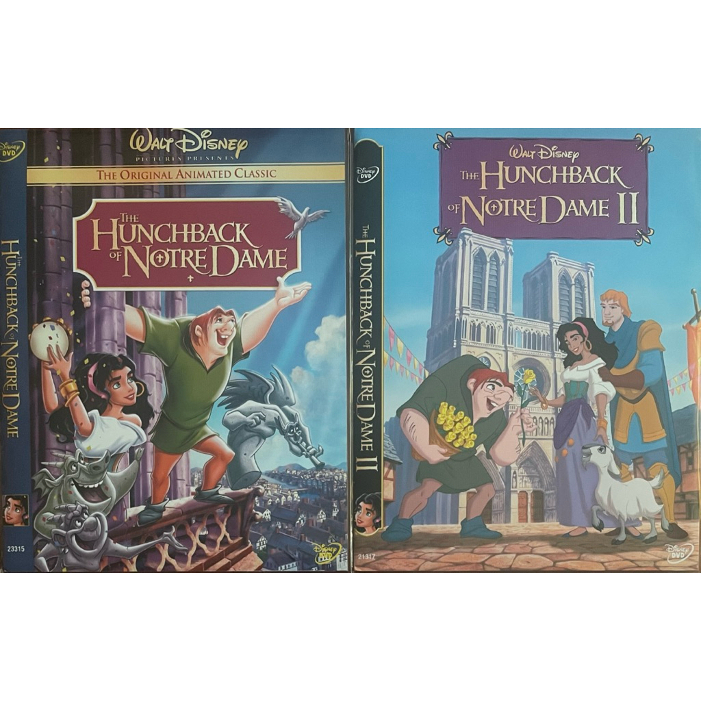 The Hunchback of Notre Dame 1-2 (DVD)/คนค่อมแห่งนอเทรอดาม (ดีวีดี)
