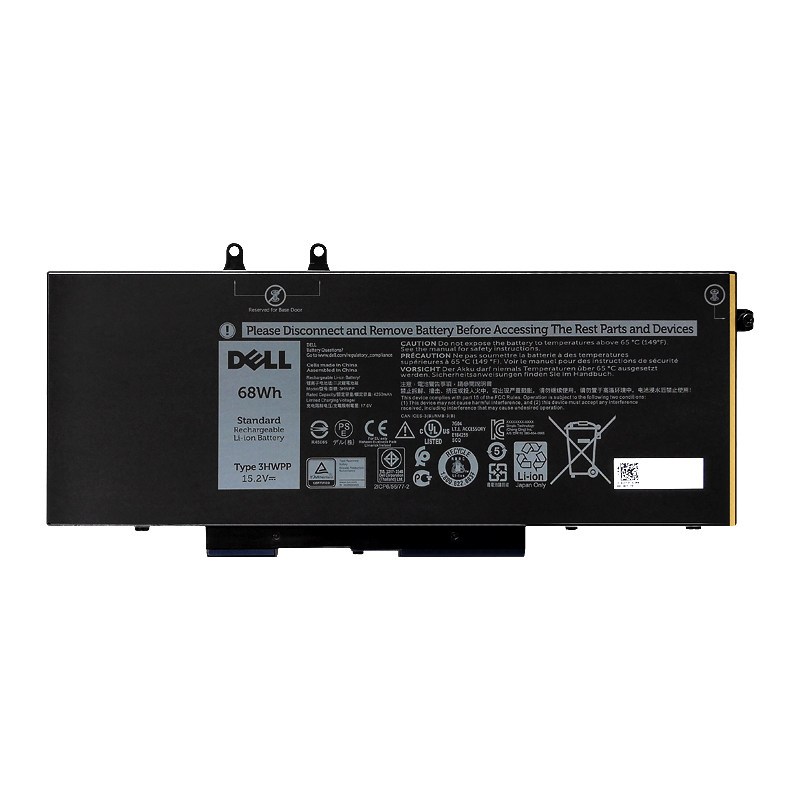 3HWPP Battery Precision 3541 3550 3551 5401 5410 5411 5501 5510 5511 P80F P98G