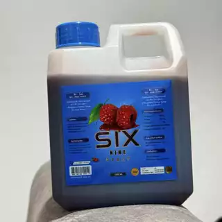 น้ำเชื่อมเข้มข้น 10 แกลอน ขนาด1020ML. กลิ่นราสเบอร์รี่ รสชาติหวานหอมกลมกล่อมsixnine