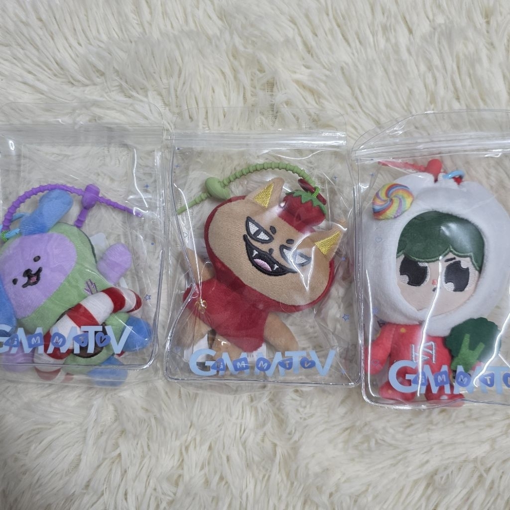 พร้อมส่ง GMMTV Doll Keychain Avocean Tomafox Paody