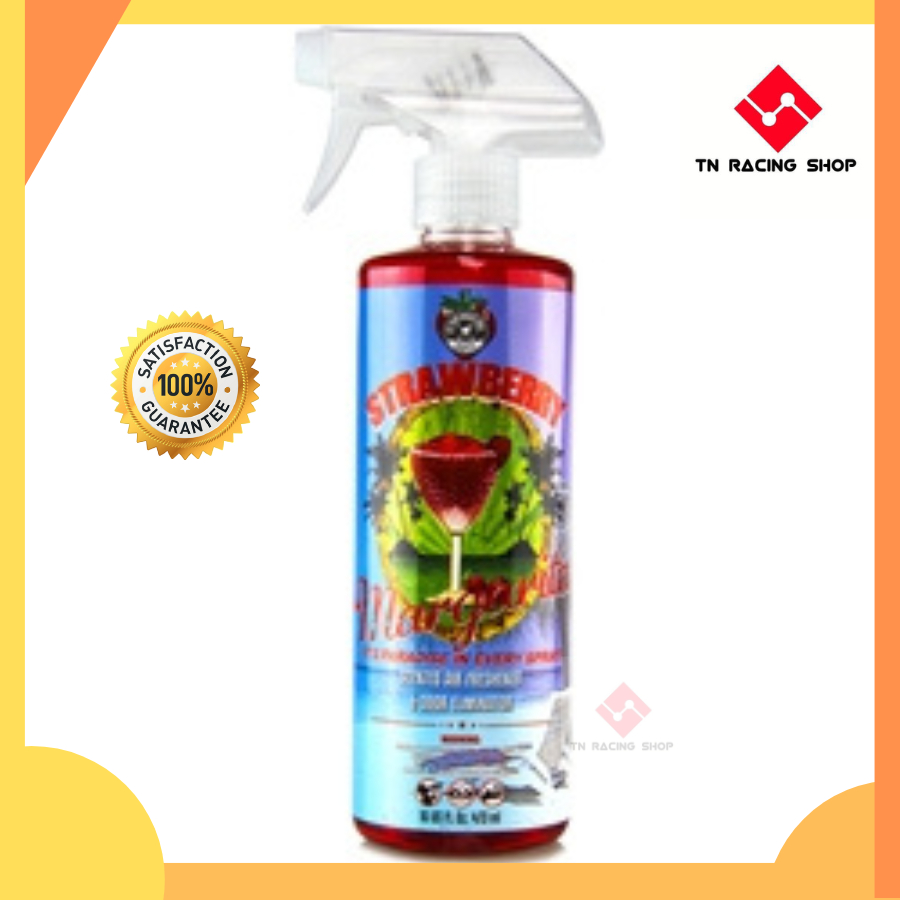Chemical Guys Strawberry Margarita Scent Premium Air Freshener & Odor Eliminator (16 oz)