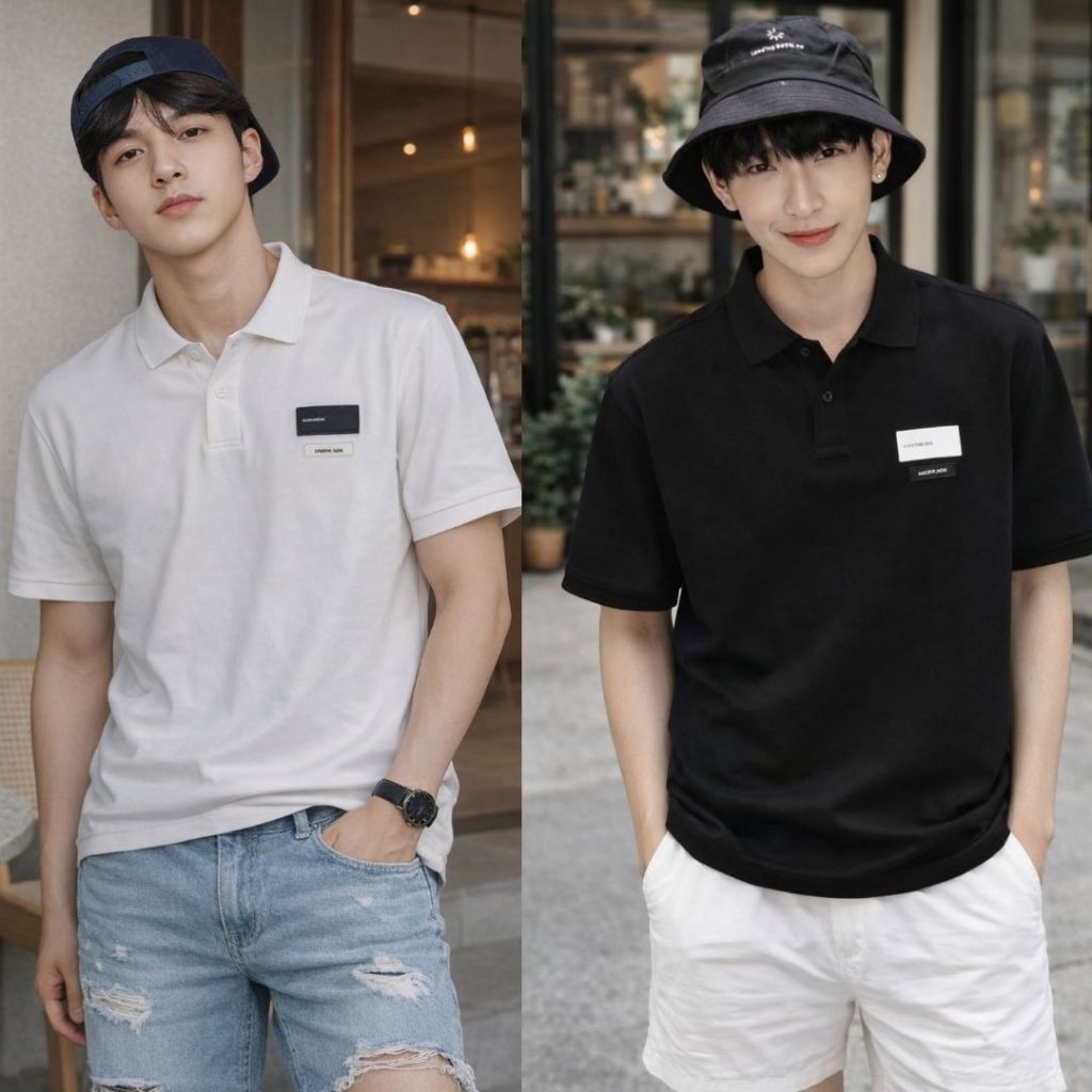 11.WOLF Sullivan Polo เสื้อโปโลแขนสั้น โปโลผู้ชาย เสื้อโปโล / PL303