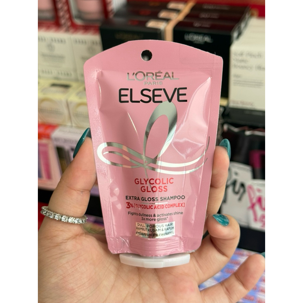 LOREAL PARIS Elseve Glycolic Gloss Extra Gloss Shampoo 25ml