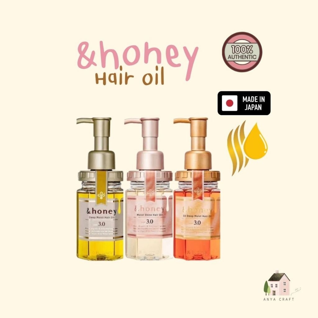 A032-&honey hair oil deep moist 100 ml