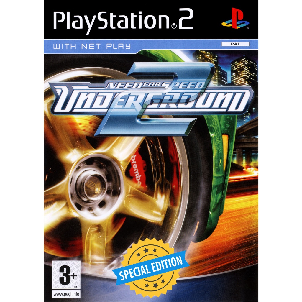 PlayStation2 - Need For Speed : Underground 2 เวอร์ชั่นพิเศษ!! /// งานแฮคติดสูตรให้ในตัว