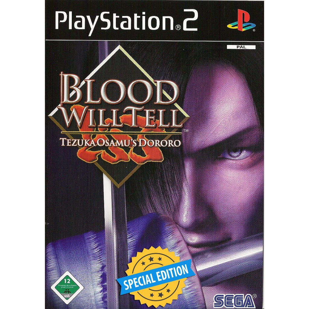 PLAYSTATION2 - BLOOD WILL TELL [DORORO] . / เวอร์ชั่นพิเศษ ปลดล็อก อมตะ.