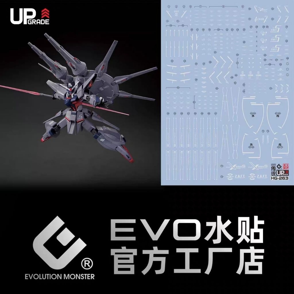 HG 1/144 Legend Gundam EVO Water Slide Decal