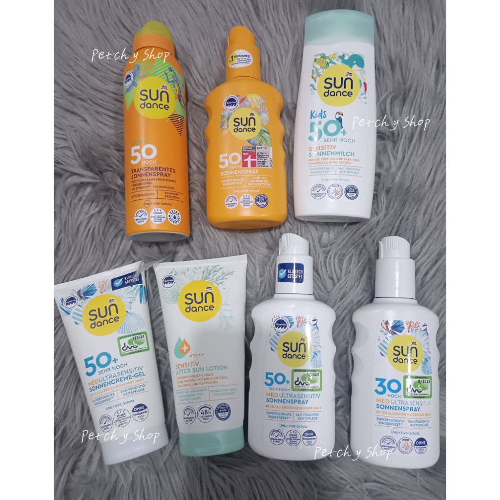 🌞รวมกันแดด Sundance กันแดดเด็กและทารกสำหรับผิวบอบบาง SPF30/SPF50 (มีให้เลือกหลายสูตร)