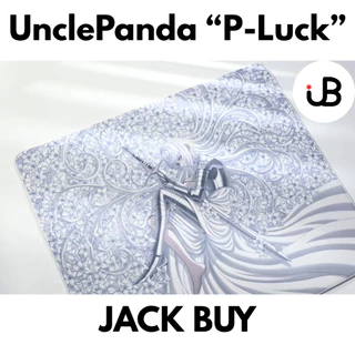 แผ่นรองเมาส์ UnclePanda "P-Luck" (Speed/Control) 490*420mm หนา4mm PU Base ความนุ่มXsoft Uncoated