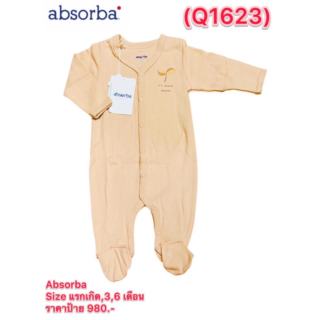 Absorba New Collection ชุดรอมเปอร์ ขนาด แรกเกิด,3เดือน,6เดือน