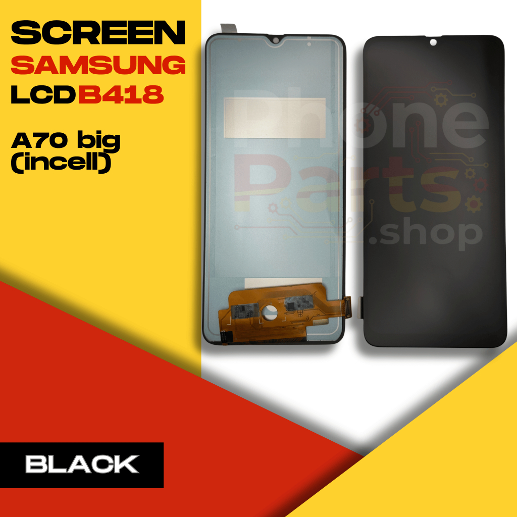 หน้าจอ LCD Samsung A70 (BLACK)