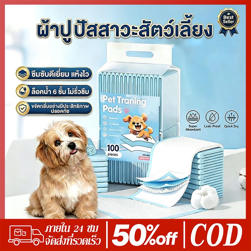 PETWELL แผ่นรองฉี่สุนัข แผ่นคาร์บอน ซึมซับไดีดี ต่อต้านแบคทีเรีย ช่วยฝึกขับถ่าย ระงับกลิ่น
