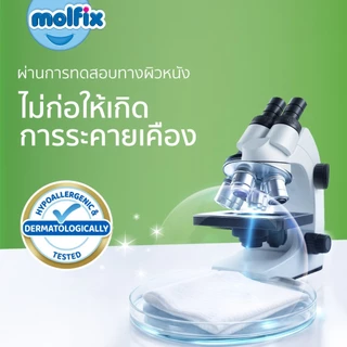 Molfix ทิชชู่เปียก สูตร Natural Hygienic Baby Wipes (ยกลัง 12 ห่อ)