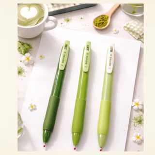 Quantum (ควอนตัม) ปากกา ปากกาเจล รุ่น มัตจะ MATCHA ขนาด 0.5 มม. หมึกน้ำเงิน (1ด้าม)