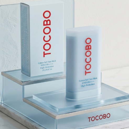 TOCOBO Cica Cooling Sun Stick SPF50+ PA++++ กันแดดเนื้อแท่ง 19ml เกาหลี ให้ความเย็นสบายผิว บางเบา ไม่เหนียวเหนอะหนะ