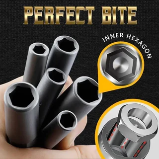 2 ชิ้น/4 ชิ้น บล็อกยิงหลังคา 8MM/10MM/12MM/14MM Power nut ใช้กับสว่าน หัวบล็อกแม่เหล็ก ขยาย 80MM บล๊อกหกเหลี่ยม