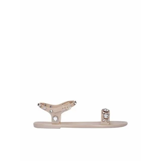 holster australia รองเท้าแตะรัดส้นผู้หญิง glitz solid สี champagne