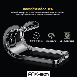 FNKvision เคสใสกันกระแทก สำหรับ VIVO Y36 Y17S Y16 V29/E Y27 Y02/S Y78 Y77 V25Pro Y35 Y33S T1 T3S S1Pro Y28s X100/200 Y91