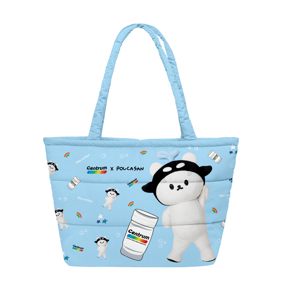 [Free gift] Centrum x Polcasan Tote bag กระเป๋าทรงโทตส์เจ่เจ้