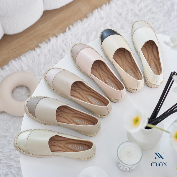 MINX รุ่น Chloe leather extra soft รุ่นหนัง พื้นนุ่ม minxshoes