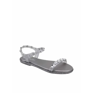 holster australia รองเท้าแตะรัดส้นผู้หญิง halo glitter สี pewter