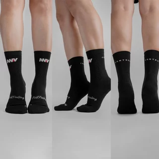 NNV Running Socks ถุงเท้าไร้ตะเข็บ ข้อกลาง กระชับฝ่าเท้าไม่ดิ้น หนานุ่มฝ่าเท้าพอดี